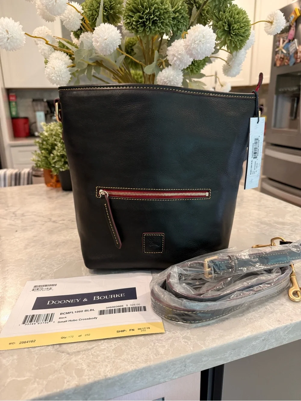 Dooney and Bourke Florentine Small Hobo Crossbody